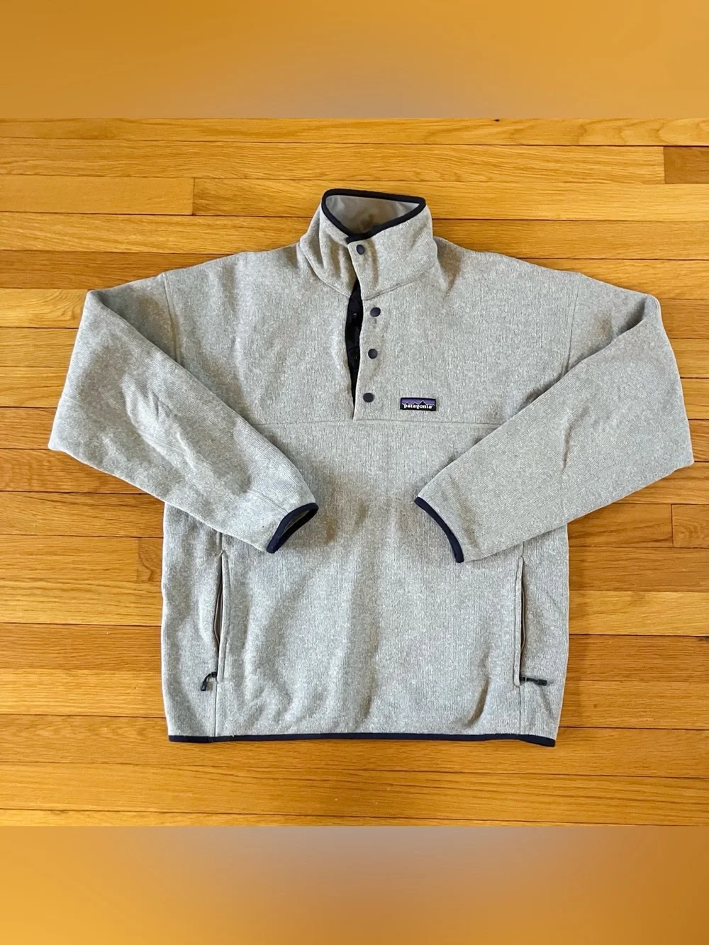 Patagonia Grey Gorpcore Lightweight Better Sweater Marsupial Pullover Medium